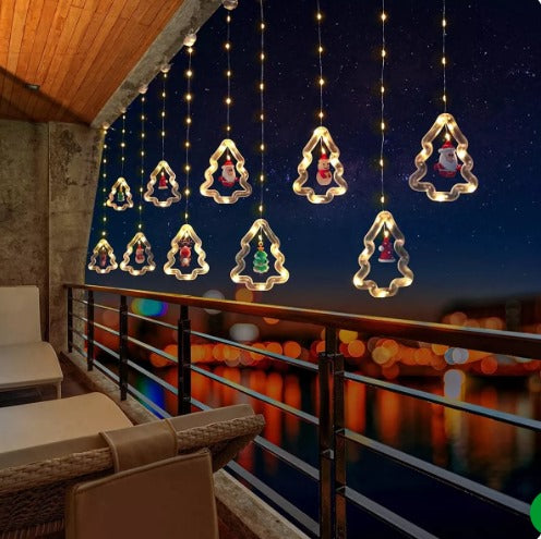 NOVEDOSA EXTENSIÓN DE LUCES NAVIDEÑAS LED X 3 METROS DE ANCHO