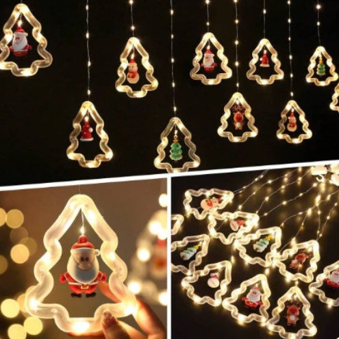 NOVEDOSA EXTENSIÓN DE LUCES NAVIDEÑAS LED X 3 METROS DE ANCHO