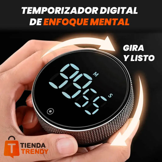 TEMPORIZADOR DIGITAL DE ENFOQUE MENTAL