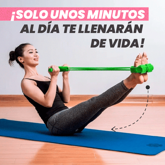 Banda de Estiramiento en Casa BodyFlexy® Lleva GRATIS video de ejercicios - ENVÍO GRATIS