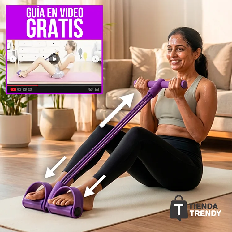 Banda de Estiramiento en Casa BodyFlexy® Lleva GRATIS video de ejercicios - ENVÍO GRATIS