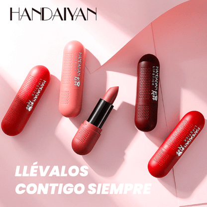 SET DE LABIALES DELUXE MATE X6