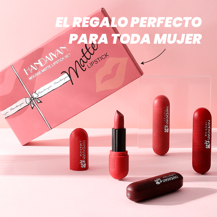 SET DE LABIALES DELUXE MATE X6