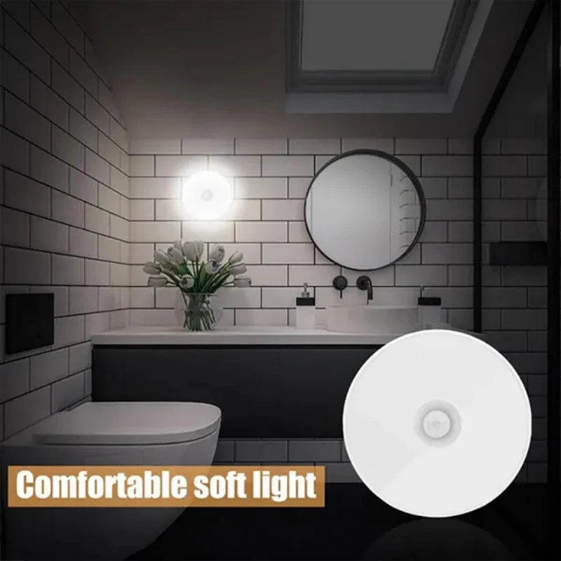 LUZ LED CON SENSOR DE MOVIMIENTO INALAMBRICA Y RECARGABLE GLOWSENSE®