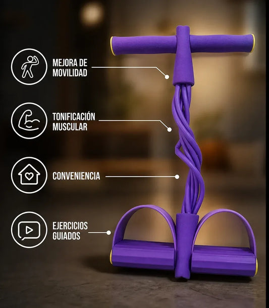 Banda de Estiramiento 6 Tiras BodyFlexy® Lleva GRATIS video de ejercicios